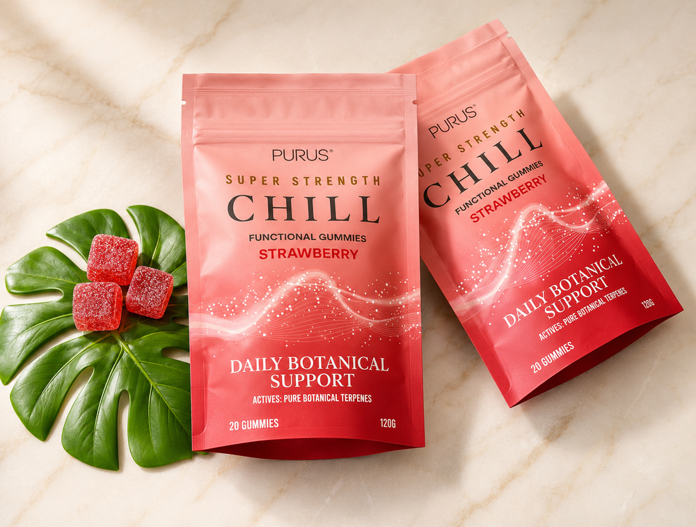 Purus Gummies Chill Strawberry 120g (20 pieces)